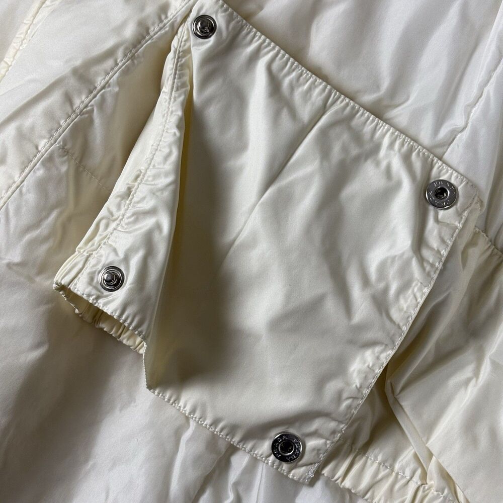 Vintage Archive Prada Sport Ivory White Puffer Jacket w/ Hood Mens Large SGA293 - Picture 13 of 16